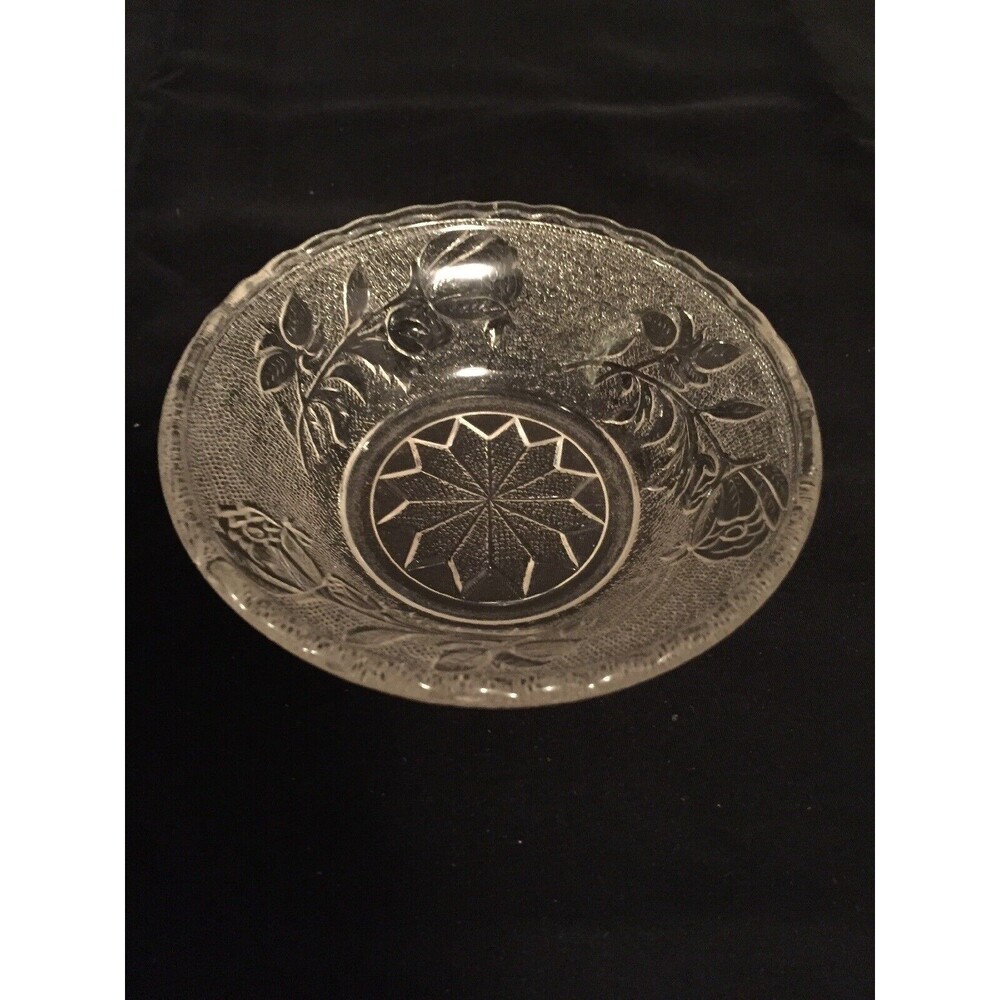 Vintage Rose In Snow 4” Sauce Bowl